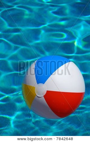 Wasserball im Pool