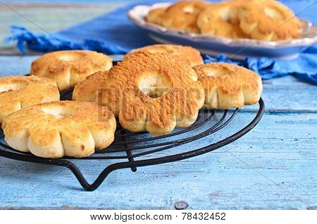 Butter Biscuits In The Shape Of A Flower