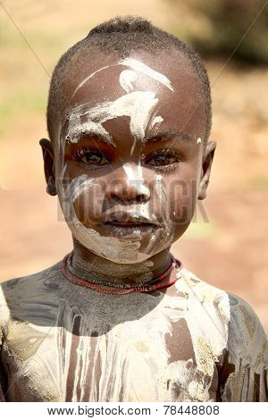 Portrait Of The African Boy.