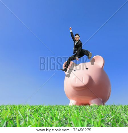 Happy Saving Money