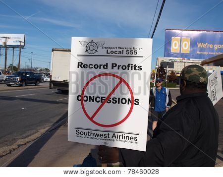Local 555 Pickets