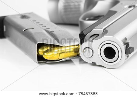 Bullets with the gun