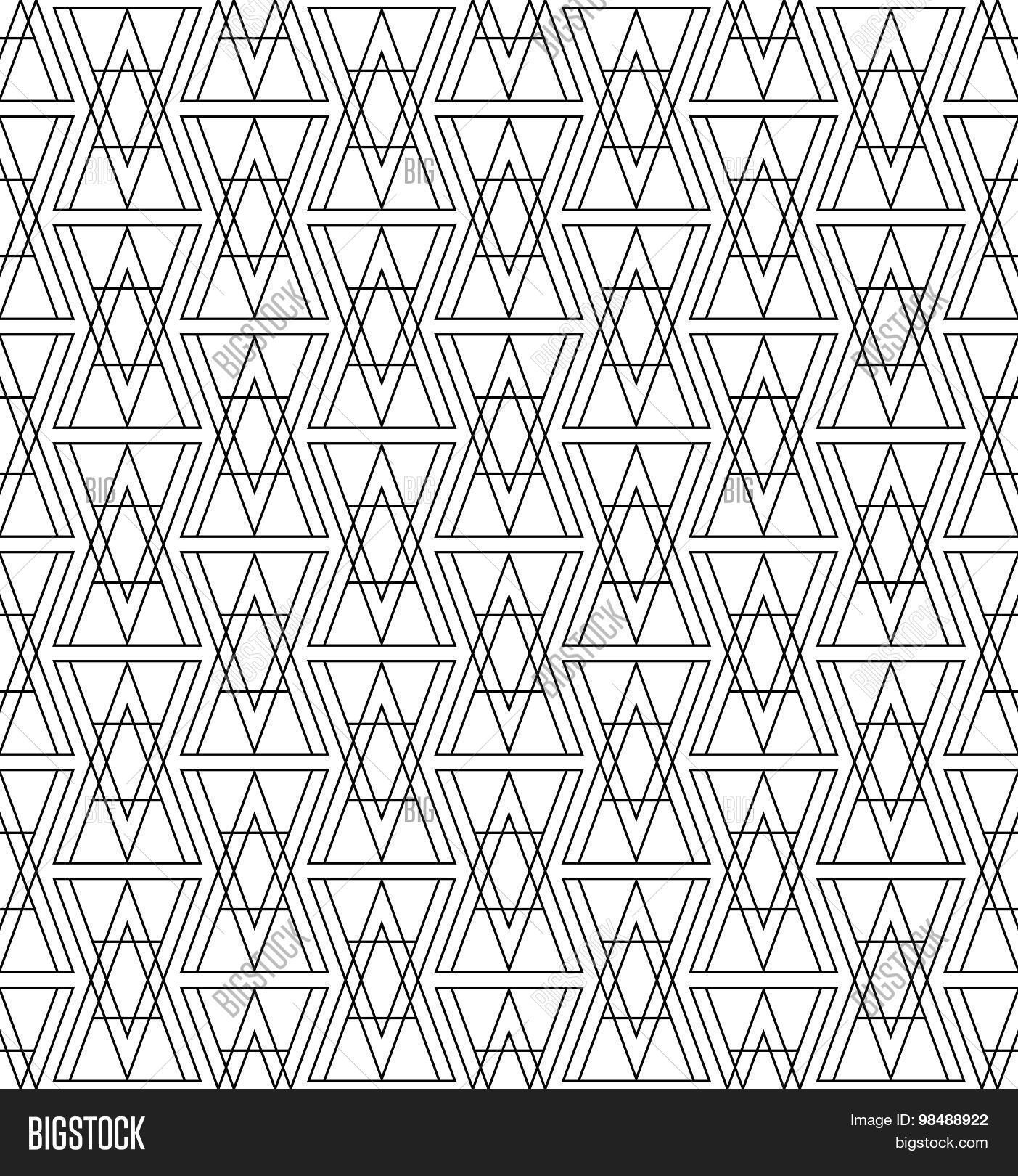 Black White Geometric Vector & Photo (Free Trial) Bigstock