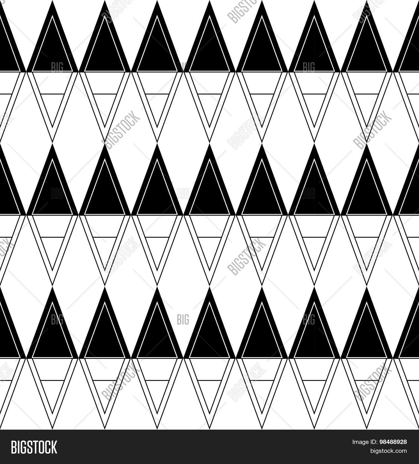 Black White Geometric Vector & Photo (Free Trial) Bigstock