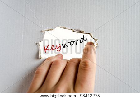 Keyword Text Concept