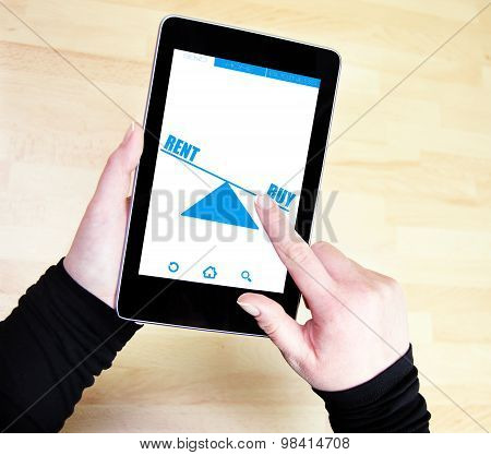 balance between rent and buy