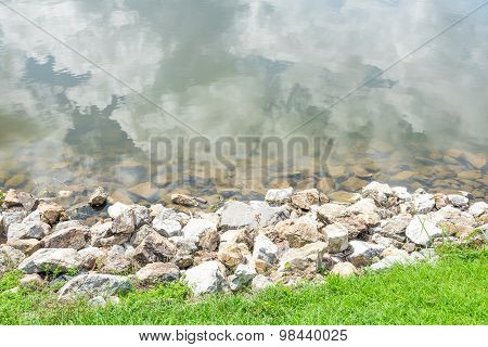 The Stone On Lake