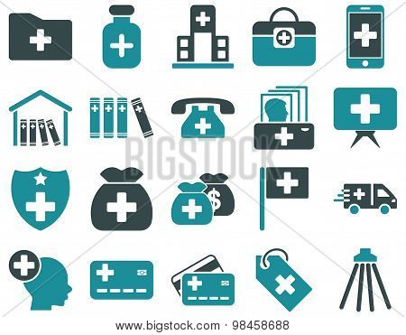 Medical icon set