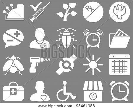 Medical bicolor icons