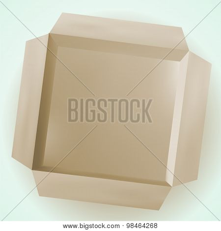 Isolated Box, Cardboard Box