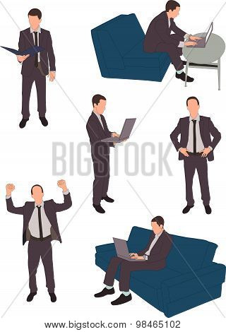 businessman collection