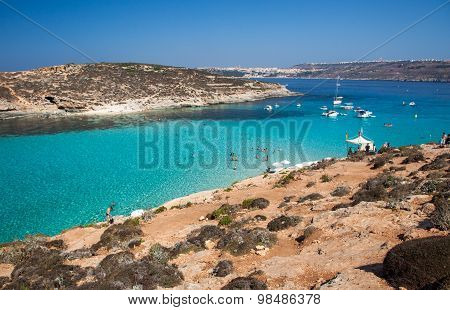 Blue Lagoon At Comino - Malta