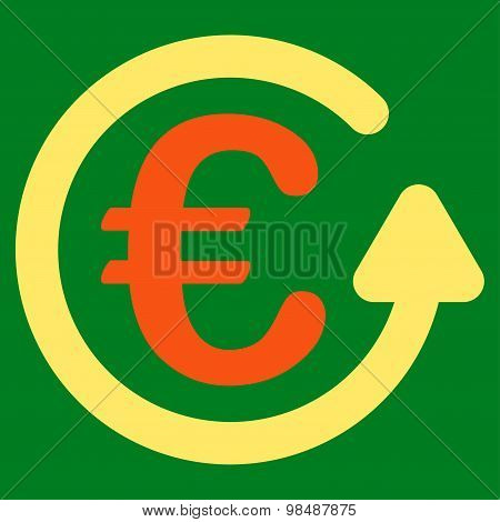 Chargeback icon from BiColor Euro Banking Set
