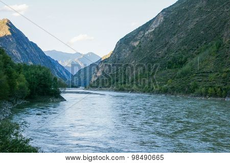 China Sichuan autumn scenery