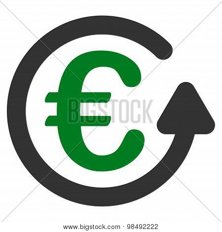 Chargeback icon from BiColor Euro Banking Set