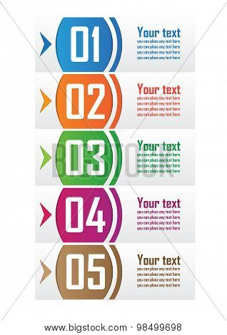 Modern Minimal Elements For Business Infographics