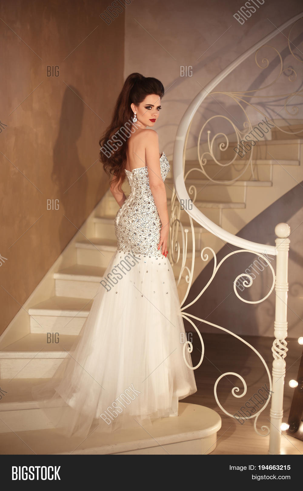 Gorgeous Bride Wedding Image Photo Free Trial Bigstock