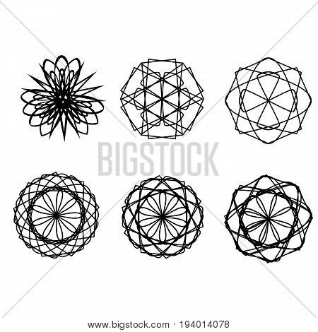 Geometric Pattern Icon Star Astrology Starsastrology Geometric Pattern Set Pentagram