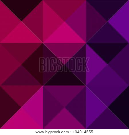 Pyramid Seamless Pattern Polygon