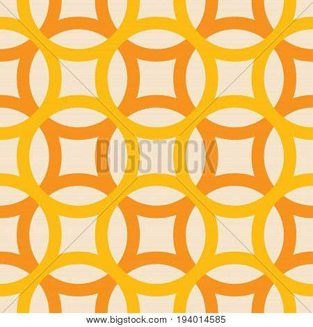 Big Circles Crossed Seamless Pattern