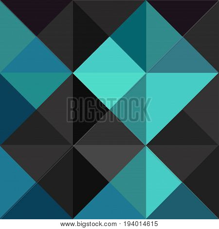 Pyramid Seamless Pattern Polygon