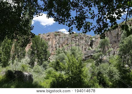 Ihlara Valley In Cappadocia, Turkey