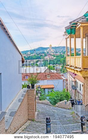 Romantic Walk In Old Tbilisi