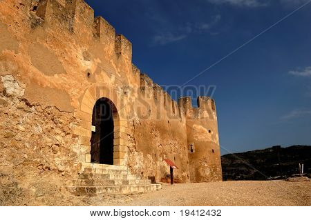 Typiske spanske slot i Biar (Alicante)