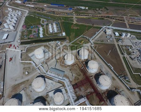 Reservoirs For Storage Of Oil And Products Of Its Processing. Refinery.