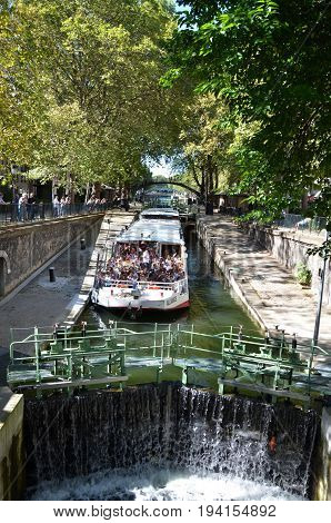 Canal Saint-martin, Paris
