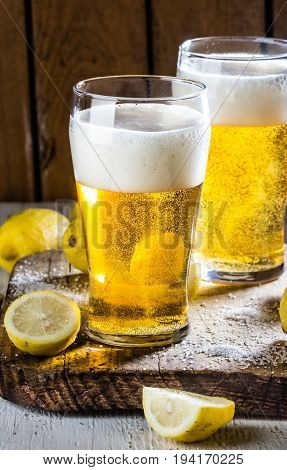 Ingredients For Mexican Chilean Beer Drink - Michelada