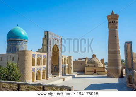 Kalyan Minaret And Mir I Arab Mosque, Bukhara