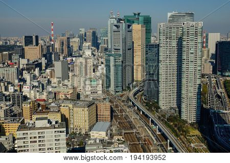 Cityscape Of Tokyo, Japan
