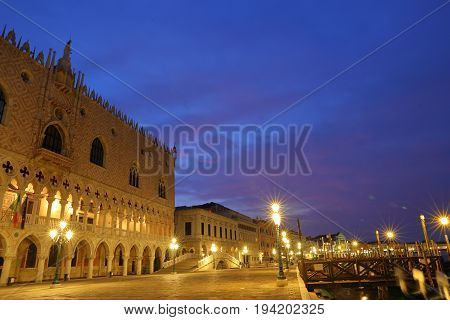 Palazzo Ducale, San Marco square, Venice Italy