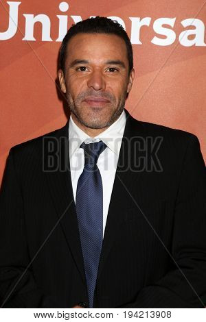 LOS ANGELES - MAR 20:  Michael Irby at the NBCUniversal Summer Press Day at Beverly Hilton Hotel on March 20, 2017 in Beverly Hills, CA