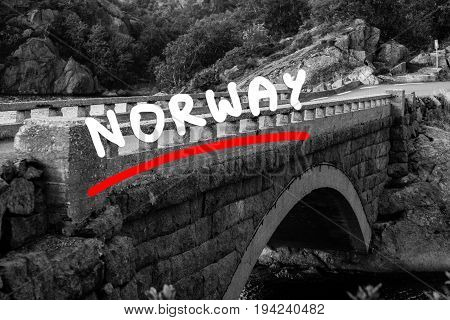 Old Bridge Vagand In Norway