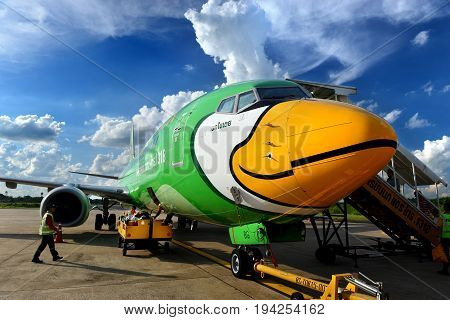 Airplane Boeing 737-8Fh