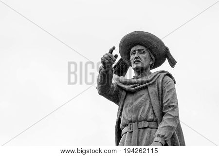Statue Of Prince Henry The Navigator In Sagres (portugal)