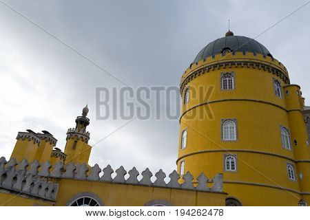 Palacio Da Pena In Sintra (portugal)
