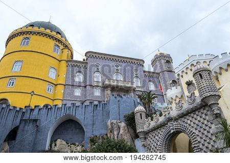 Palacio Da Pena In Sintra (portugal)