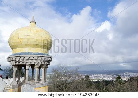 Palacio Da Pena In Sintra (portugal)