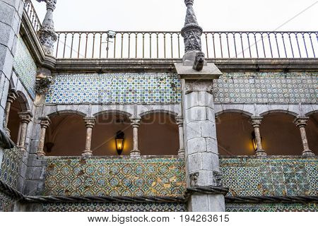 Palacio Da Pena In Sintra (portugal)