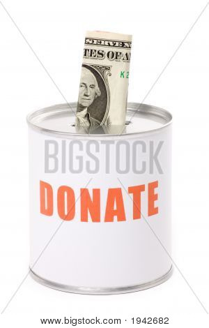 Dollar og Donation boks