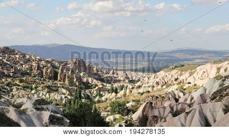 Guvercinlik Valley In Goreme, Cappadocia