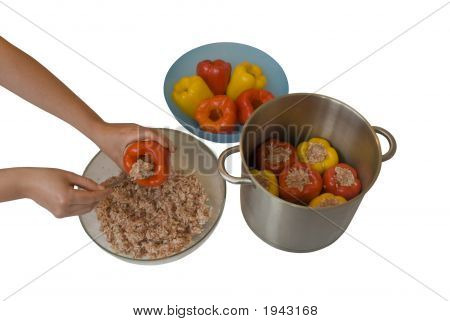 러시아 인형 고추: 작성