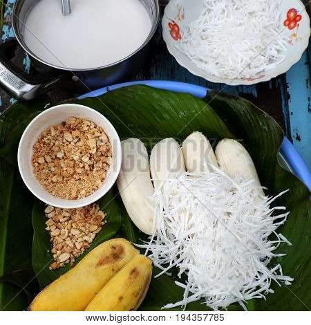 Vietnam Sweet Food, Banana Cream