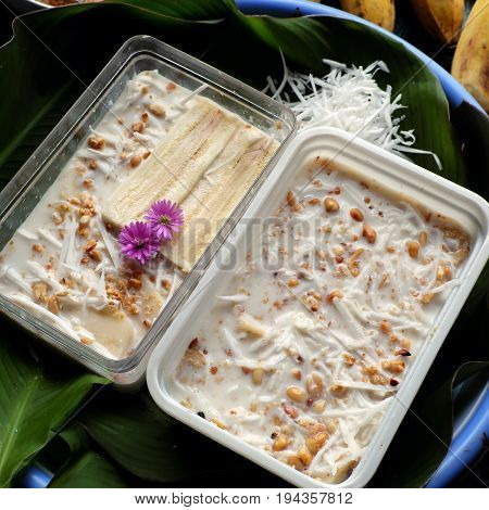 Vietnam Sweet Food, Banana Cream