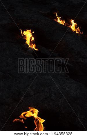Chimera Fires Near Cirali Olympos Beach
