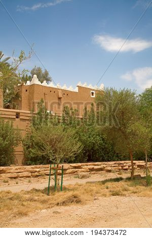Streets of the old city Diriyah near Ar Riyadh, Kingdom of Saudi Arabia