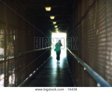 Mujer caminando